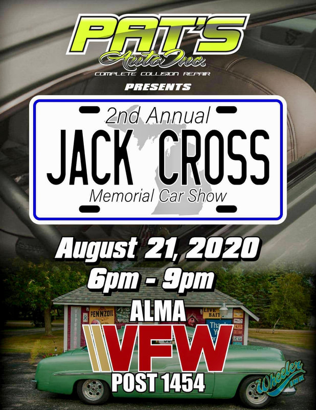 Jack Cross Memorial Car Show 2020 - VFW Post 1454